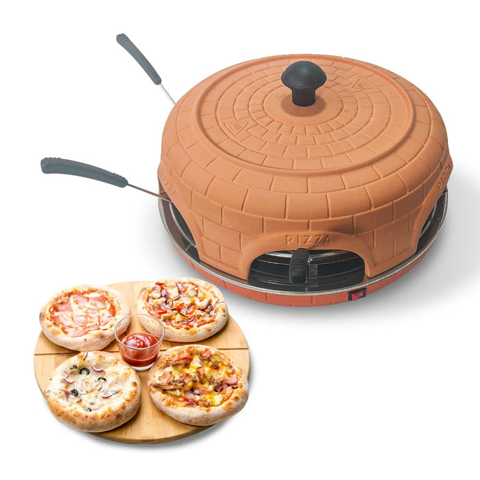 BluMill Pizza Oven met terracotta deksel