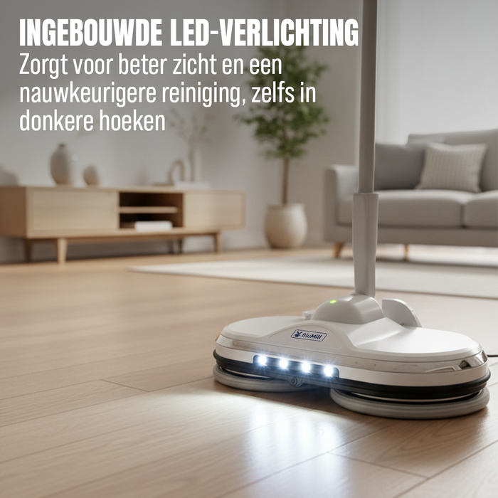BluMill PowerMop™ – Snoerloze Spray Dweil