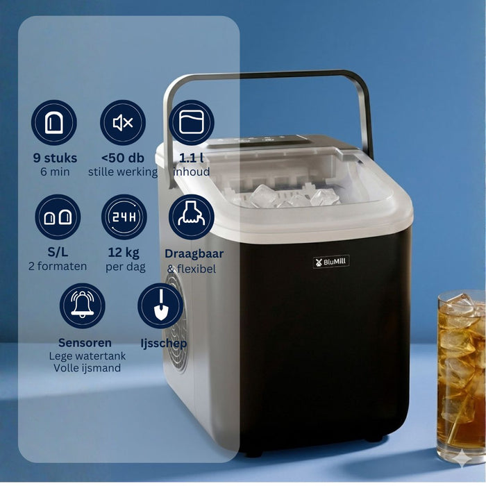 BluMill Ijsblokjesmachine