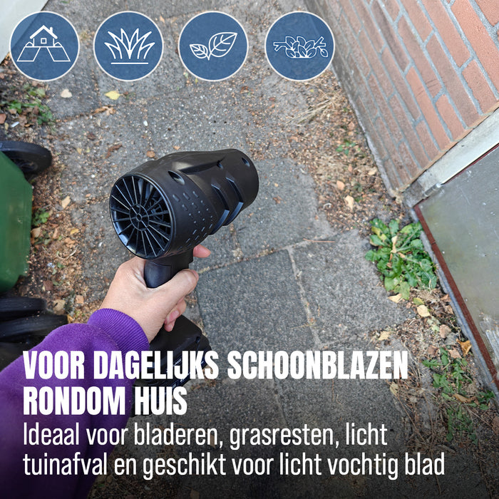 BluMill Turbo Draadloze Bladblazer op Accu