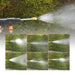 BluMill Jet Hawk met verschillende sproeiopzetstukken