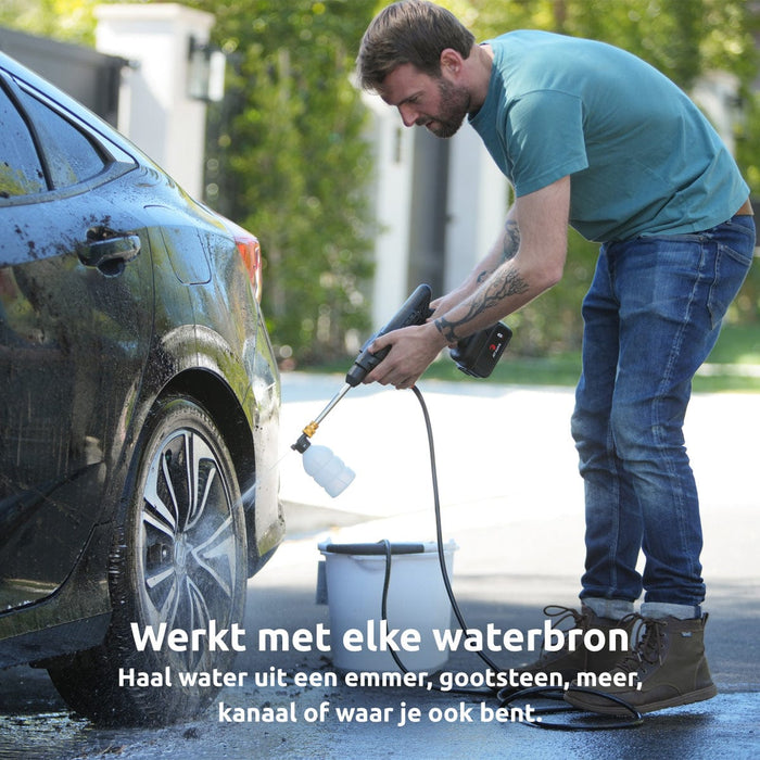 BluMill Jet Hawk werkt met elke waterbron