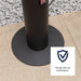 BluMill 3-in-1 Terrasverwarmer met anti-val voet